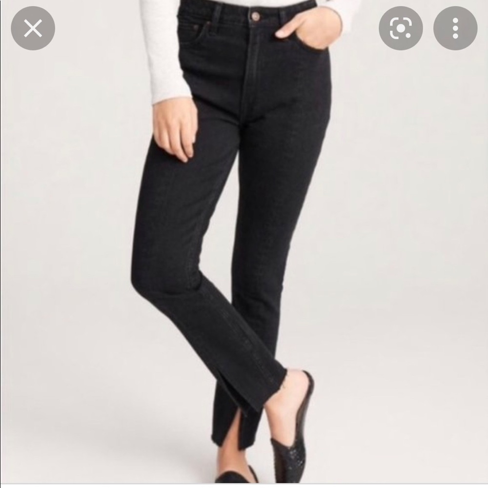 Abercrombie & Fitch Black High Rise Women Jeans
